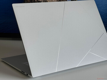 Asus Zenbook S 16 from the back.