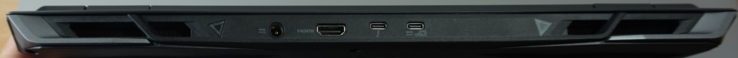 Rear ports: Power supply, HDMI, Thunderbolt 4, USB-C (10 Gbit/s, PD, DP)