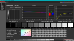 Grayscale before calibration