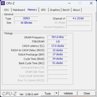 CPU-Z memory