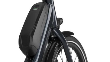 The battery isn't integrated into the frame (Image source: Gazelle)