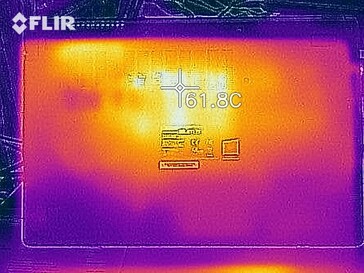Heat development bottom (under load)