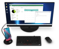 The new Motorola Ready For PC-like experience is being rolled out to Verizon customers in the US now. (Image: Motorola)