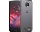 The Moto Z2 Play, sporting a Lunar Gray finish. (Source: Motorola UK)