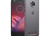 The Moto Z2 Play, sporting a Lunar Gray finish. (Source: Motorola UK)