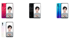 The four putative color SKUs for the Huawei Nova 4. (Source: DroidShout)