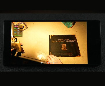 Resident Evil Requiem gameplay running on Android via PC emulation showing over 100 FPS performance.