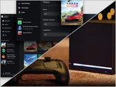 Xbox app on Windows (top) and Steam Machine (bottom).