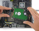 The internal hard drive is the only major component that can be replaced by the end user. (Source: iFixIt)