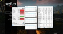 System information while playing The Witcher 3