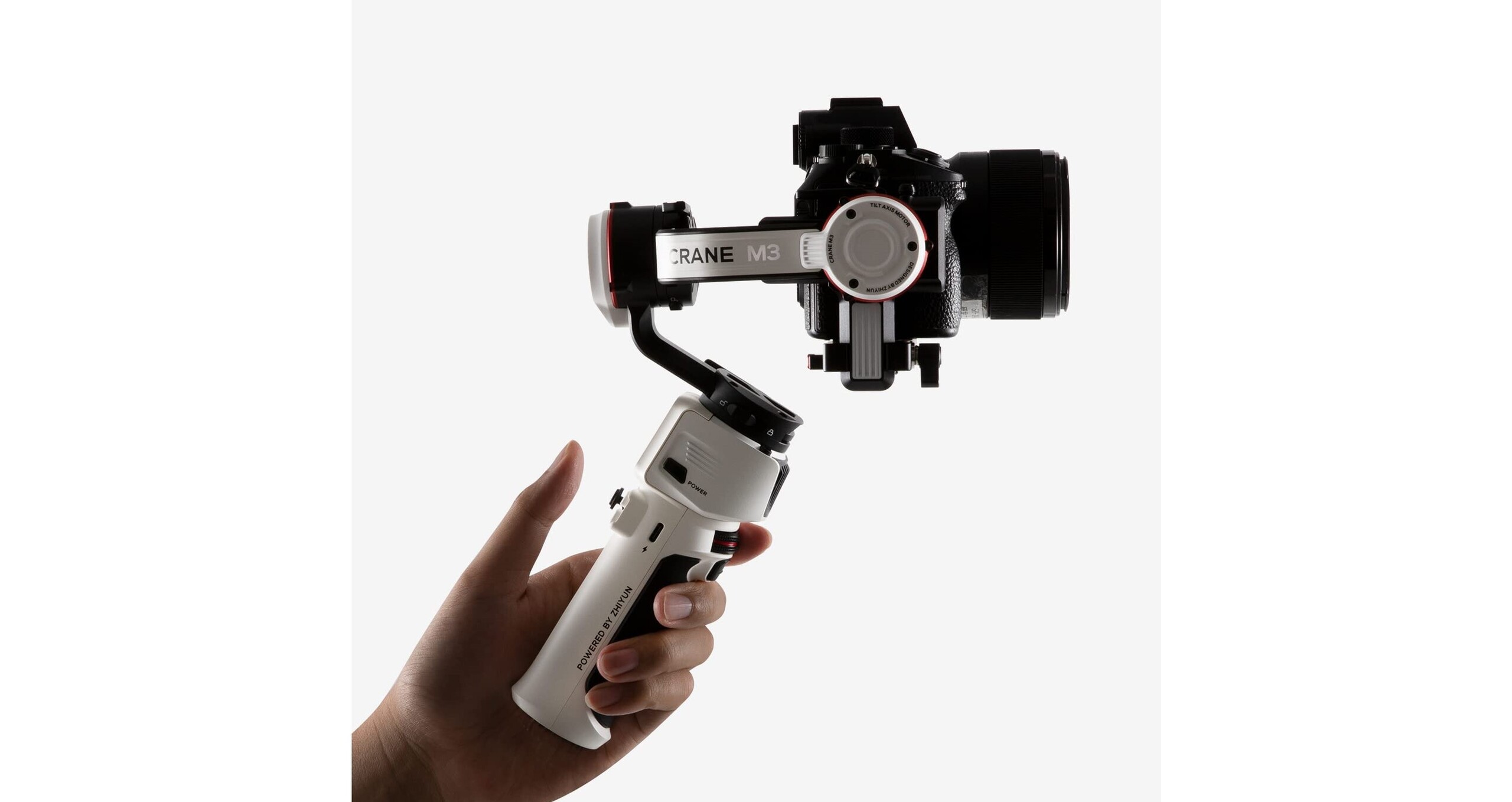 Zhiyun's latest Crane M3 camera gimbal upgrades to its own OLED