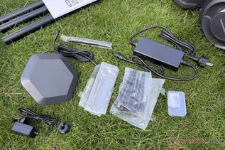 Contents of the two cardboard boxes