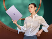 The A14 Air 2026 starts at around $1,003 in China. Pictured: a promotional photo showcasing the light design of the laptop.