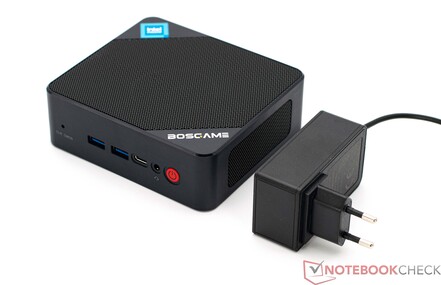 Bosgame Mini PC with its 30-watt power adapter