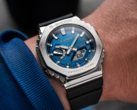 Casio’s new G-Shock GBM-2100A-2B (pictured) and GBM-2100A-4B watches are launching in the UK. (Image source: Casio)