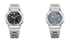 The Casio G-Shock GMC2500D-1A (left) and GMC2500D-1A2 (right)