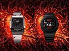 Casio's has released the new Stranger Things collaboration watches (pictured) in the US. (Image source: Casio, edited)