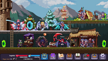 Pictured: A gameplay screenshot from Evitania Online.