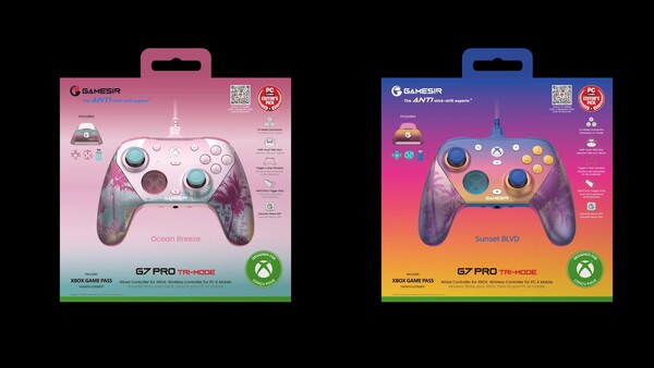 The two GameSir controllers come with 1 month of Xbox Game Pass Ultimate.