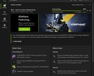 GeForce Game Ready Driver 555.85 downloading in the Nvidia app (Source: Own)
