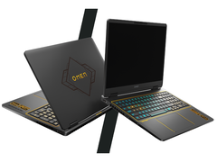 The HP Omen 16 LoL edition gaming laptop (pictured) can be configured with either a 16-inch WQXGA (2560×1600) 240Hz panel, or a 2K (1920×1200) 165Hz version. (Image source: HP)