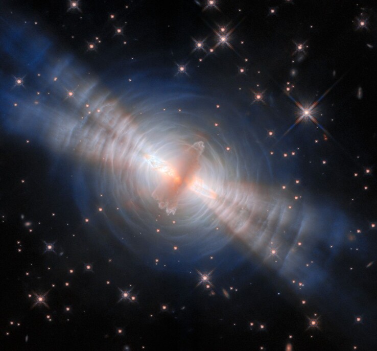 Hubble image of the Egg Nebula