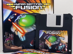 The Hyper Sentinel Fusion slide-out box with a floppy disk themed USB drive pictured