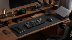 Keychron V3 Ultra wireless mechanical keyboard in black. (Image source: Keychron)