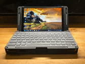 Lenovo Legion Go with a 3D printed clamshell enclosure. 