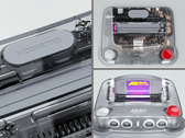 ModRetro's M64 Translucent FPGA retro console pictured