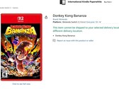 Nintendo is back on Amazon with games & accessories, including Switch 2 exclusives. Pictured - one of the game listings. (Image Source: Screenshot - Amazon)