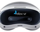 Relax VR-3 relaxation VR headset uses two 4K displays to immerse users in soothing environments. (Image source: Relax VR)