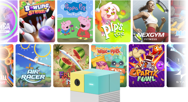 The Nex Playground with some of the games that are part of its game library (image source: Nex)