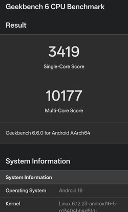 Lower values ​​after sustained load