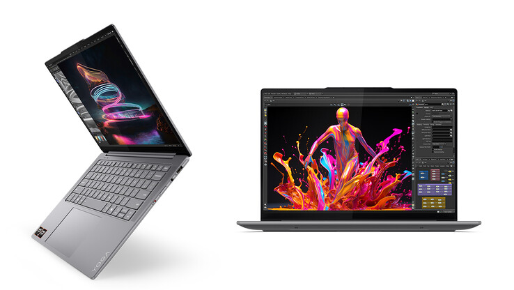 Slim design of the laptop (Image source: Lenovo)