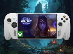 World of Warcraft: Midnight expansion show on ROG Xbox Ally handheld (Image source: Xbox Gaming with edits)