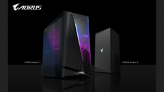 The new Aorus Models X and S PCs. (Source: Gigabyte)