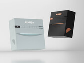 Ayaneo sells the AM03 in Cyan Sky and Ink Shadow colour options. (Image source: Ayaneo)
