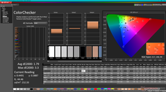 ColorChecker before calibration