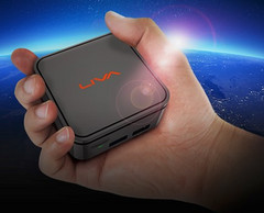 The Liva Q mini PCs are the world&#039;s smallest mini PCs. (Source: ECS)