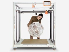 The OrangeStorm Giga can print up to 800x800x1000 mm objects (Image Source: Elegoo)