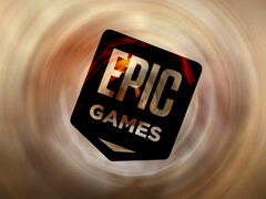 The Epic Games Store is giving away just one game this week for Android and iOS gamers, logo pictured. (Image source: Epic Games Store - edited)