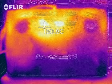 Heat generation bottom side (load)