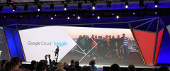 Google&#039;s purchase of Kaggle was officially confirmed at Next &#039;17 (Source: The Official Blog of Kaggle.com)