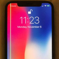 Some iPhone owners are complaining of vertical green lines marring their display. (Source: Phonearena) Some iPhone owners are complaining of vertical green lines marring their display. (Source: Phonearena)