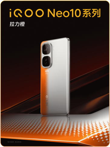 iQoo Neo10 series in orange colorway (Image source: iQoo)