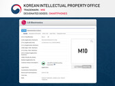 The purported trademark for the name LG M10. (Source: LetsGoDigital)