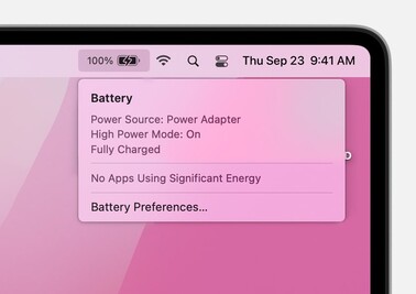 Checking power mode status. (Image source: Apple)