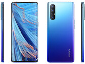 The OPPO Find X2 Neo also comes in blue for the global market. (Image source: CNMO)