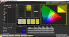 CalMAN Saturation calibrated